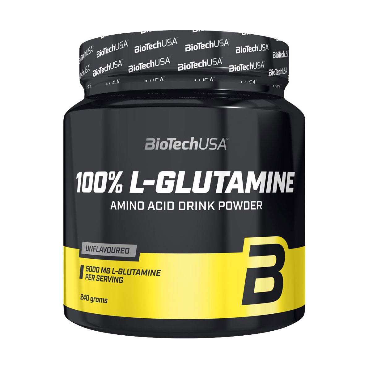 Амінокислота BioTechUSA 100% L-Glutamine в порошку, 5000 мг, 240 г